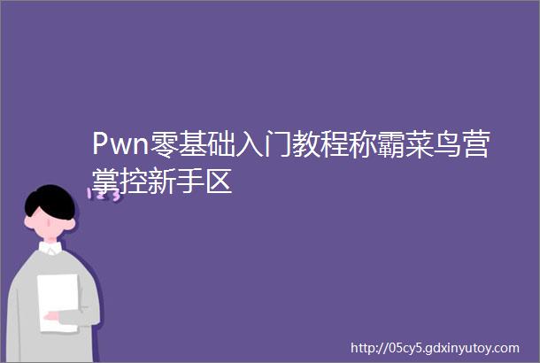 Pwn零基础入门教程称霸菜鸟营掌控新手区