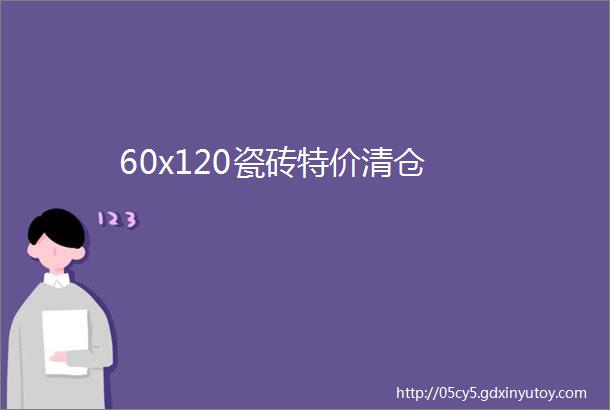 60x120瓷砖特价清仓